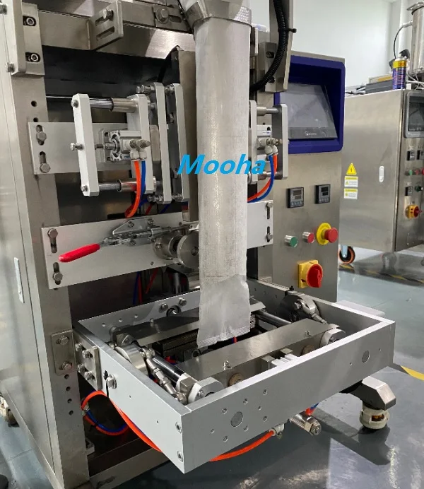 Full Automatic Vertical Coffee Beans/Peanut/Cashew Nut Granule Packaging Machine 4 Weighing Heads Particle Bag Packer