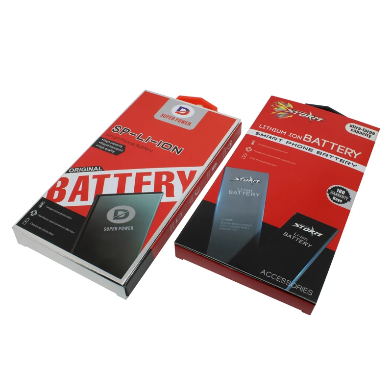 Clamshell magnet color box custom mobile phone battery packaging box purchase battery packaging wholesale