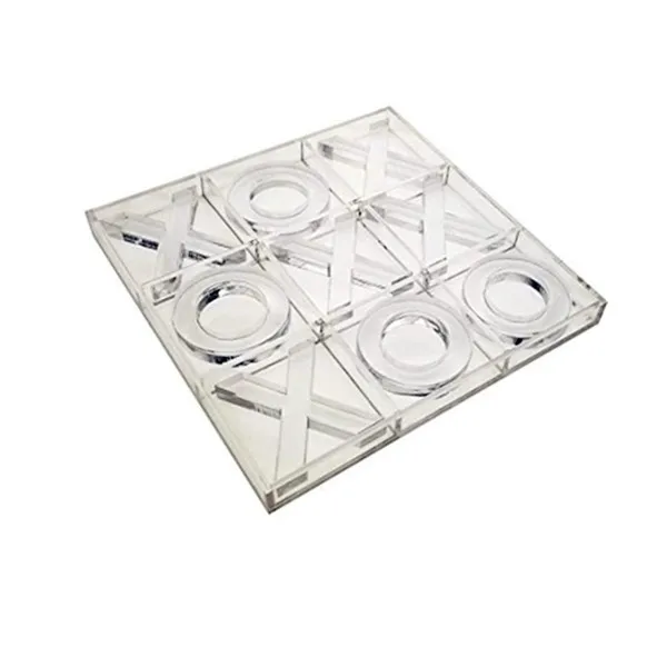 Прозрачная шахматная игра Hot Acrylic Tic Tac Game
