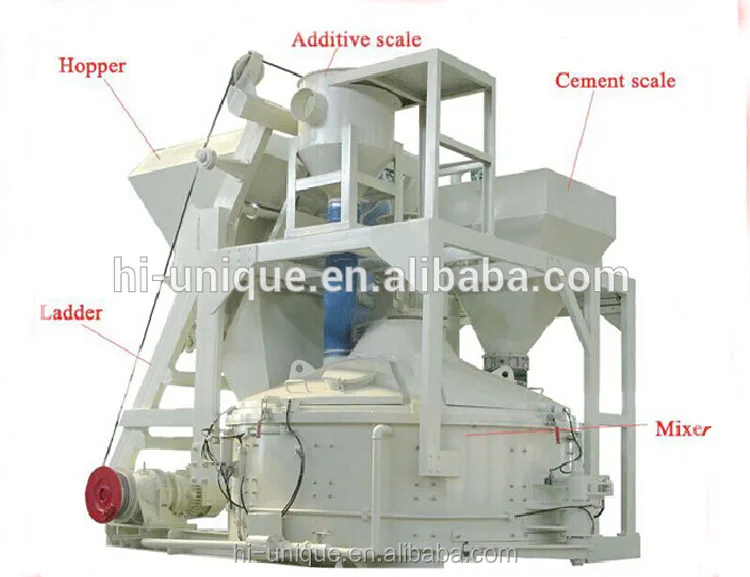 China manufacturer concrete mixer 500l planetary concrete mixer