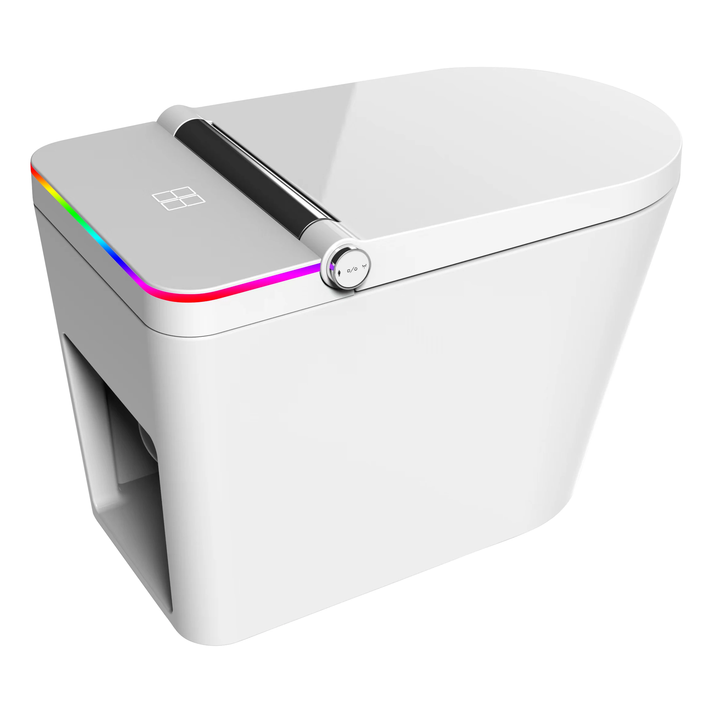 CUPC ETL Water Temperature Pressure Adjustable Nozzle Self-cleaning Intelligent Smart Toilet