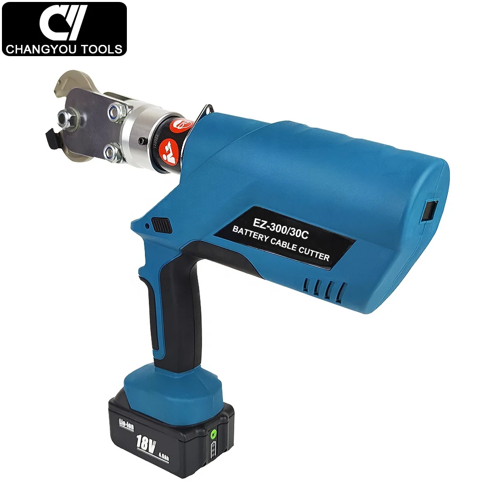 EZ-300/30C   2 in 1 battery powered hydraulic  tool  for cable Cutting and Crimping