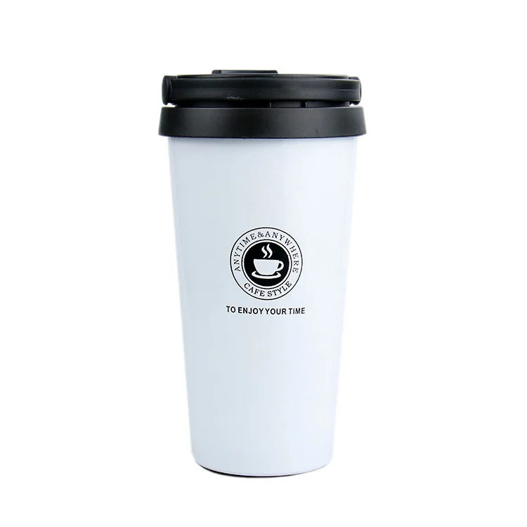 500ml Double Wall Stainless Steel Vacuum Flasks Car Thermo cup Coffee Tea Cup Travel Mug Business Thermos Bottle Thermos Tumbler