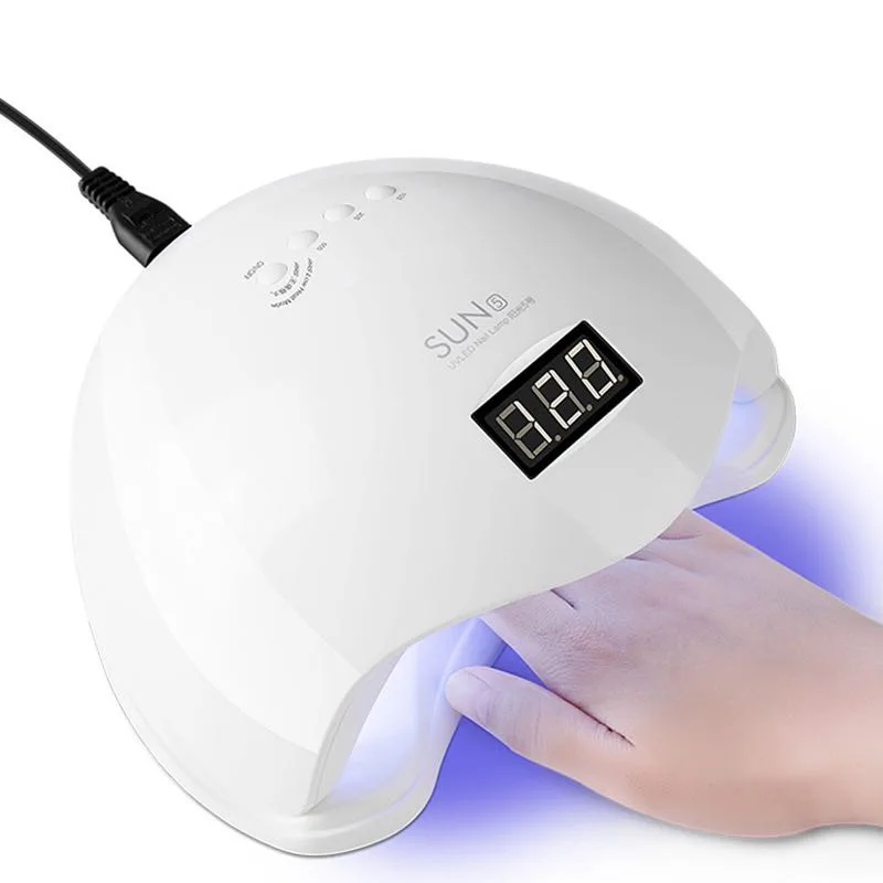 72W Sun 5 Professional UV LED Nail Lamp 24 Lamp Beads Dryer UV LED Lamp for Nail Salon
