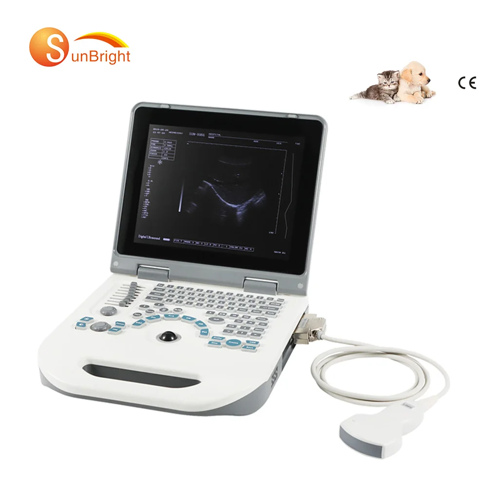 SUN-806G Laptop VET BW Ultrasound Device Clinical ultrasonic Diagnosis ultrasound scanner