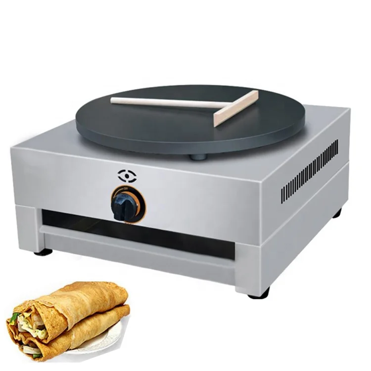 Non Stick Kitchenware 40cm Roti Crepe Maker Gas Crepe Maker Pancake Machine