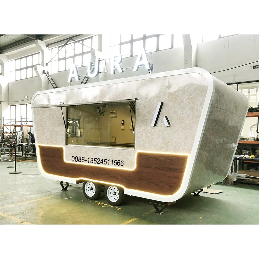 food vending carts kiosk mobile fast food truck