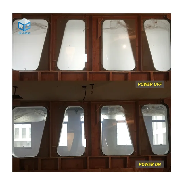 Switch Glass Film Sample Smart Glass Film intelligent PDLC Film A4 Size