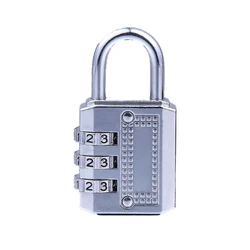 Travel Luggage Keyless Combination Locks Suitcase Box Cabinet Gym School Padlock