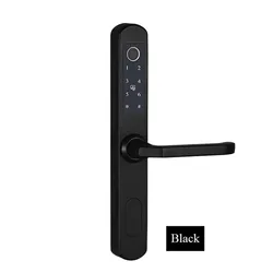 smart lock for metal sliding Aluminium door finger print cerradura inteligente dead bolt digital locks waterproof tuya wifi app