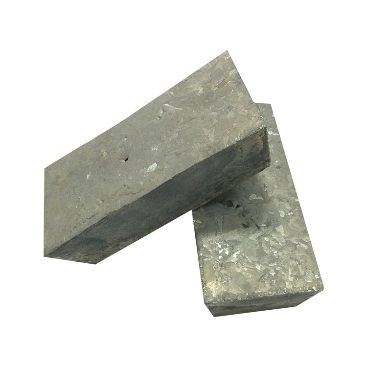 Te 5N tellurium block 99.999% metal tellurium ingot