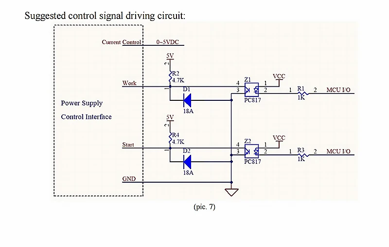 Diode laser power supply LD-GS36100 220V, LD-WS36100 100A 36V 1200W for under 1600W 100W bar diode stack