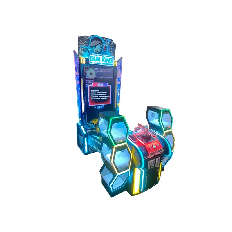 Popular best selling operation gun game children and adult video indoor games shooting game machine