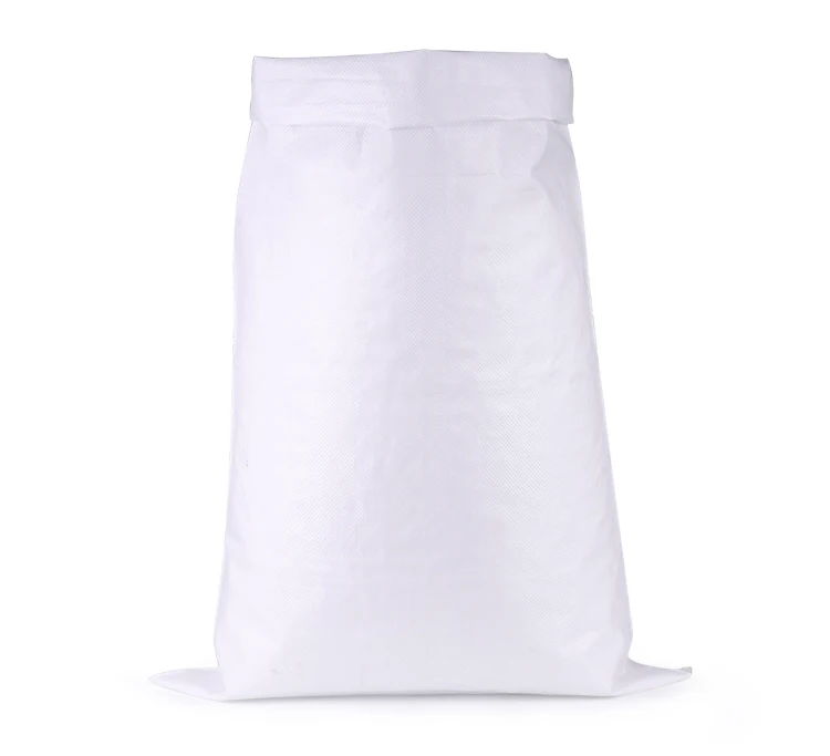 High Quality Agriculture Sack White 50Kg Plain Polypropylene Laminated Fabrics For Bags Pp Woven Bag For Washing Powder