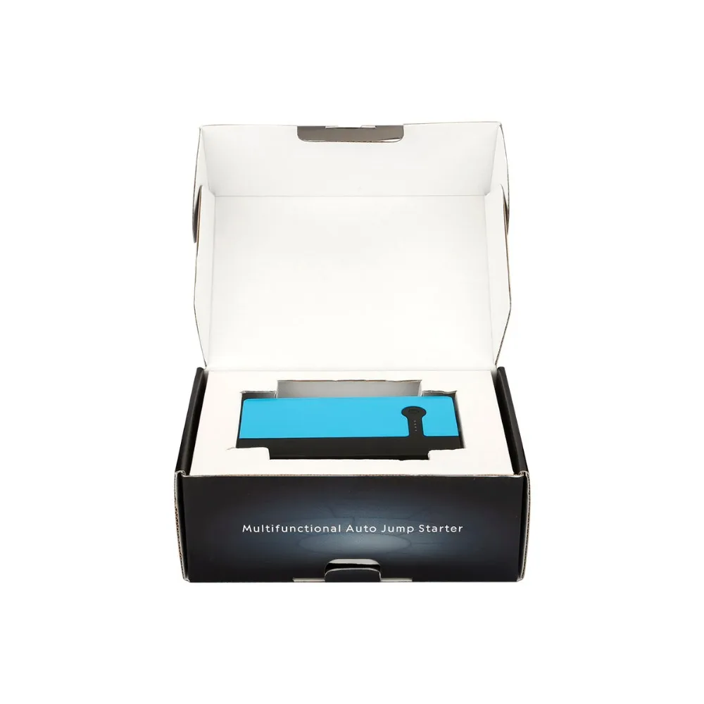 Cheap compact slim 350A portable emergency car booster 6000mah jump starter power bank with flashlight