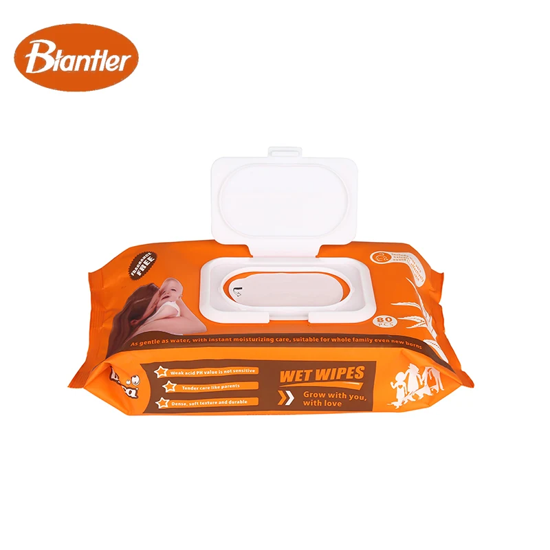 
Factory Directly Provide travel wet wipes toilet roll organic wet wipes for baby 