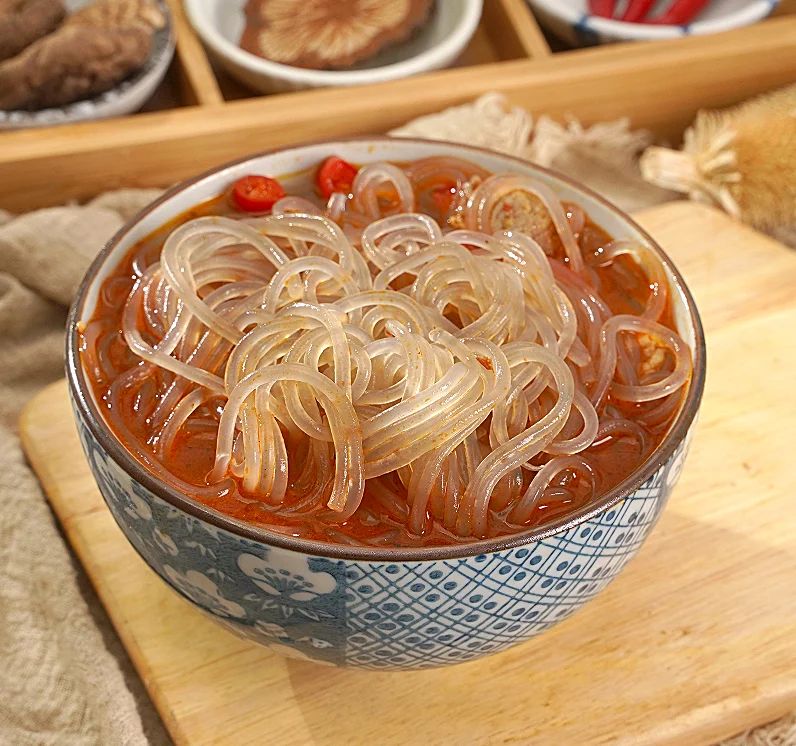 brown rice noodles