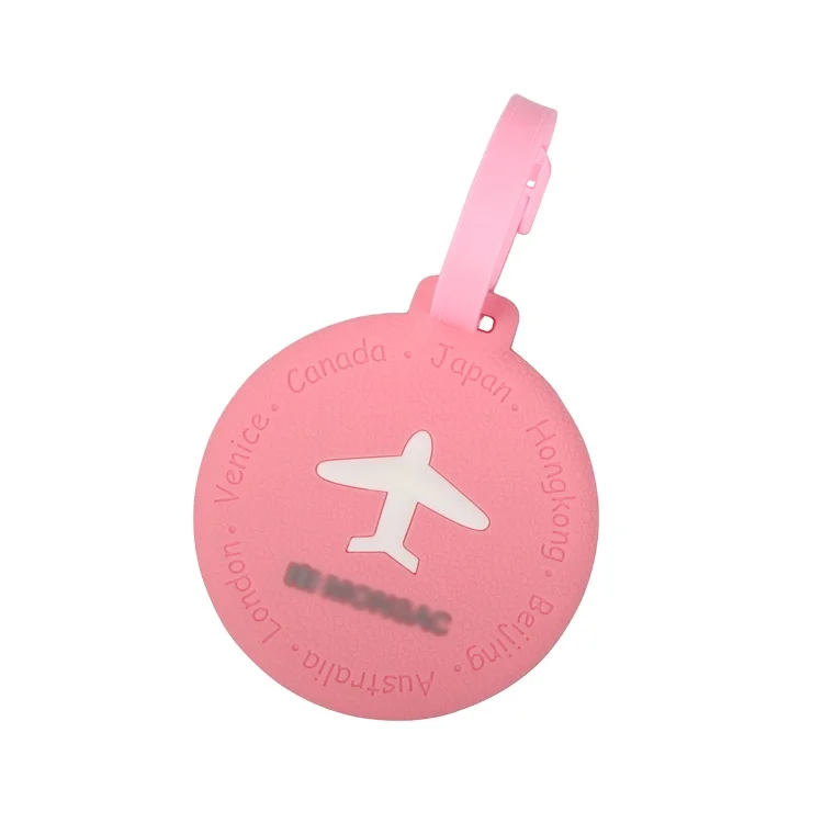 2021 высокое качество пользовательские силиконовые название оптом пластиковые проездные ПВХ Персонализированные Hotel багажная бирка