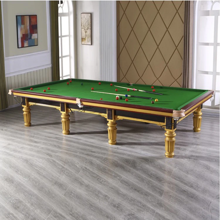 High quality world professional snooker table 12 ft snooker pool table for snooker sprts