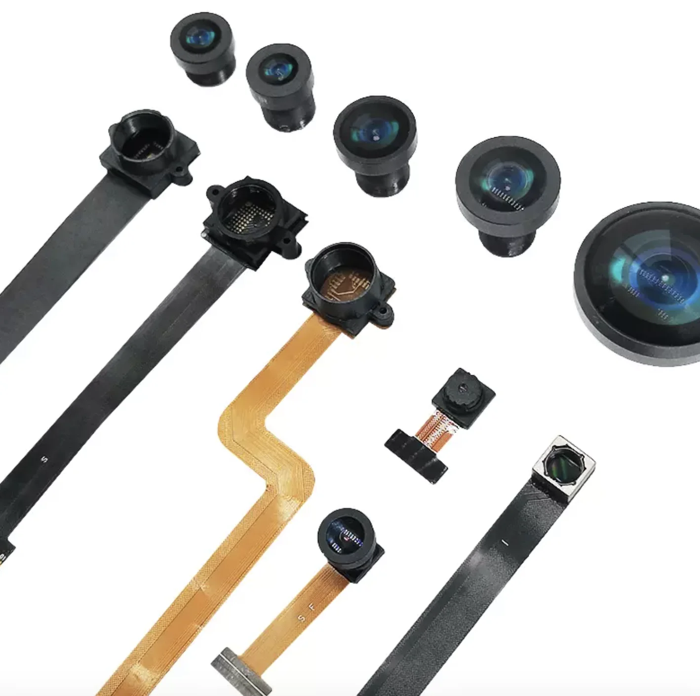 Customizable COMS Sensor GC2145 OV5640 OV2640 MI2010 NT99141 OV5645 GC0308 OV7725 OV7740 BF3005 ISP Security  Camera Module