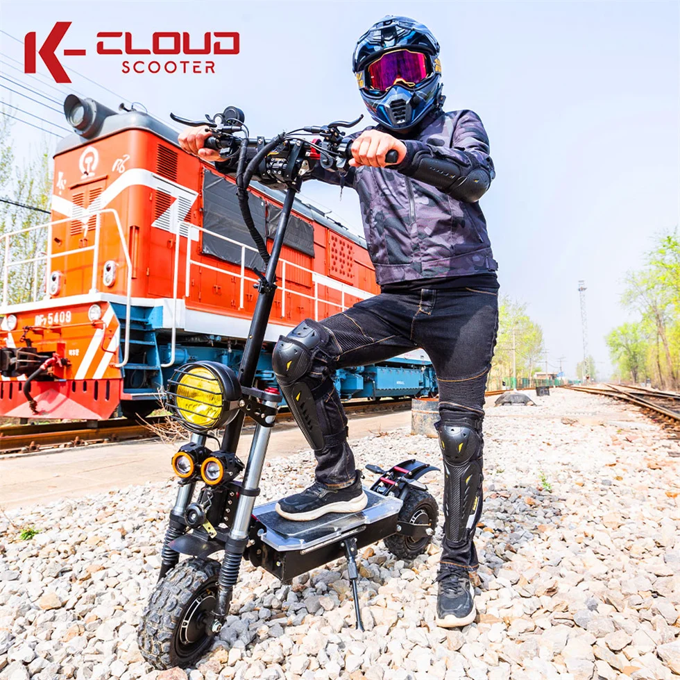 5600W 60V 11 Inch Dual Motor Electric Scooter 80Km/H Uk E-Scooter With Seat Patinete Electrico Elektro Scooter