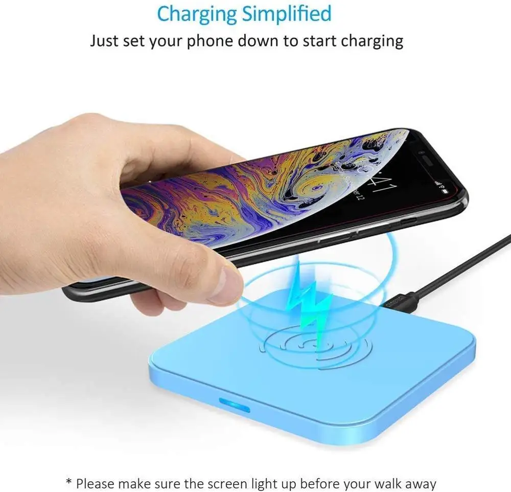 CHOETECH New Arrivals Portable 10W Ultra Thin Polymer Wireless Charger Power