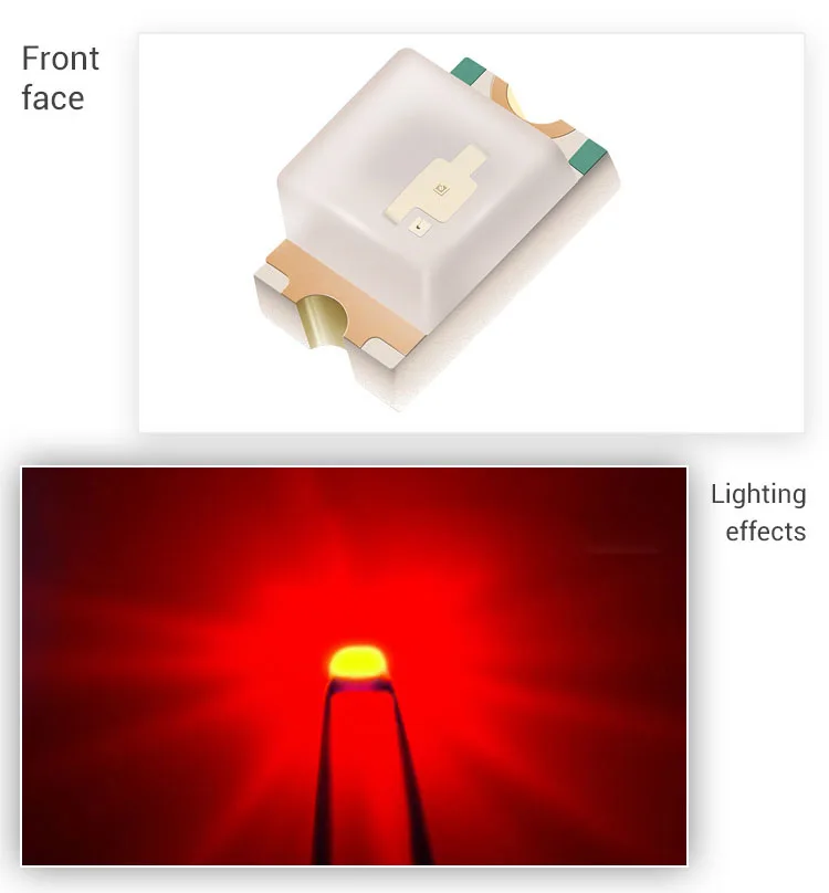 Jstronic LED diode 2012 1.5Hz blinking 0805 single flashing color smd led chip beads