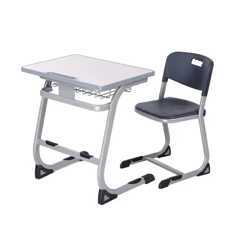 School Adjustable Student Desk and Chair for Classroom study table and chair School set