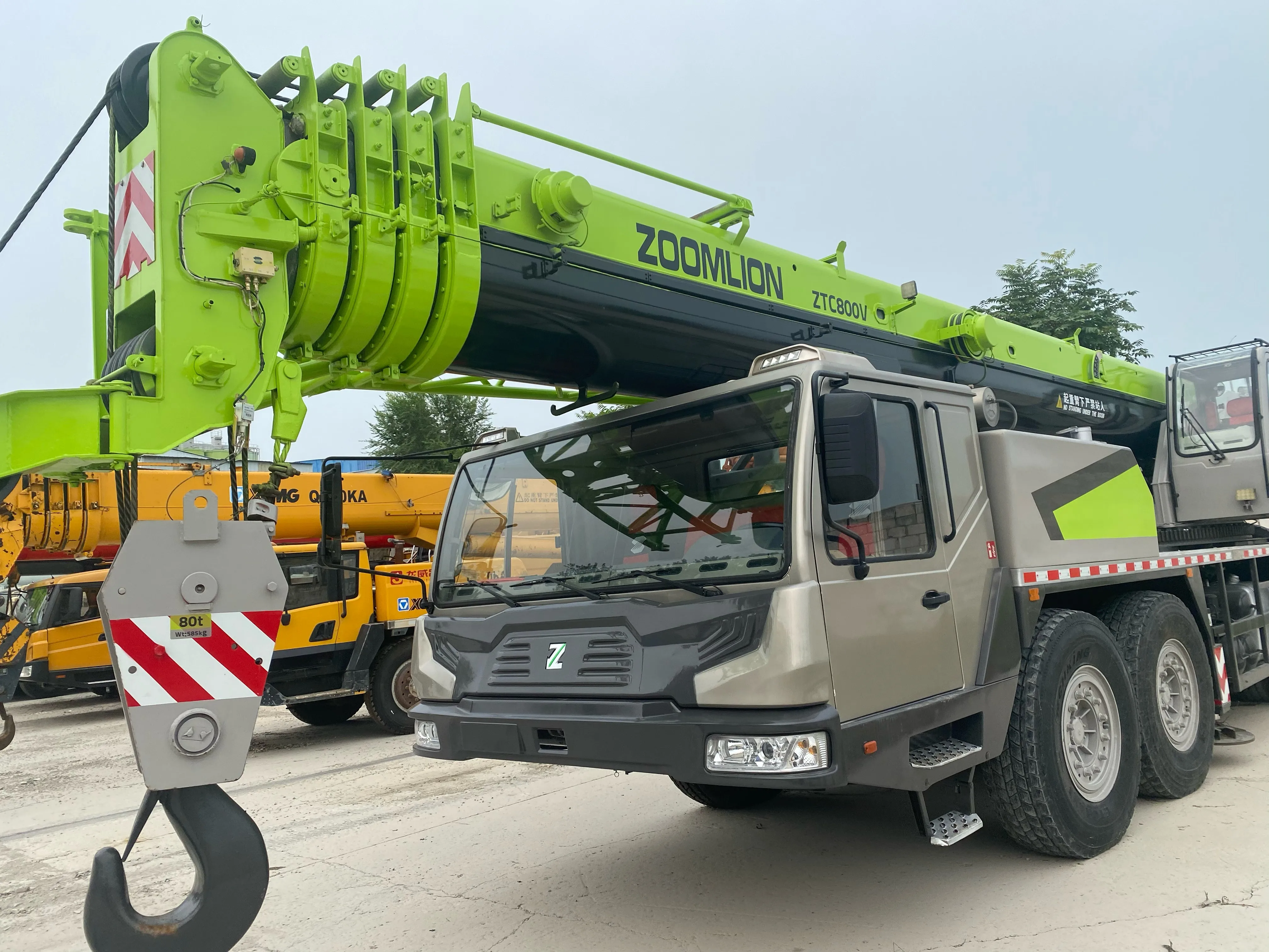 Zoomlion Electric Hydra 50 Ton Knuckle Boom Truck Mounted Crane