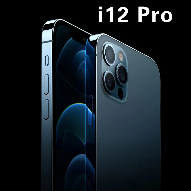 PHONE12 PRO MAX 8GB+256GB 16MP+32MP 6.7 Inch I12 PRO 4G Mobile Smartphone With Sim Card Big Battery Android Cell Phone
