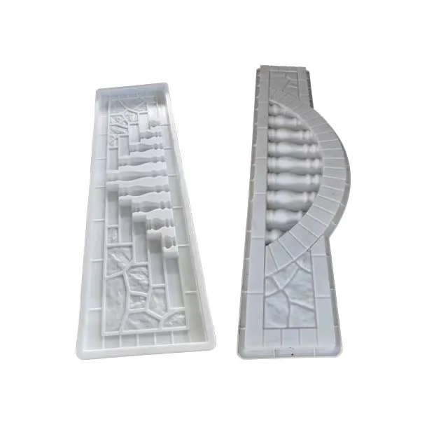 RF high quality plastic concrete precast fence wall panel mold cement wall molding panel mold for concrete wall panel for sale