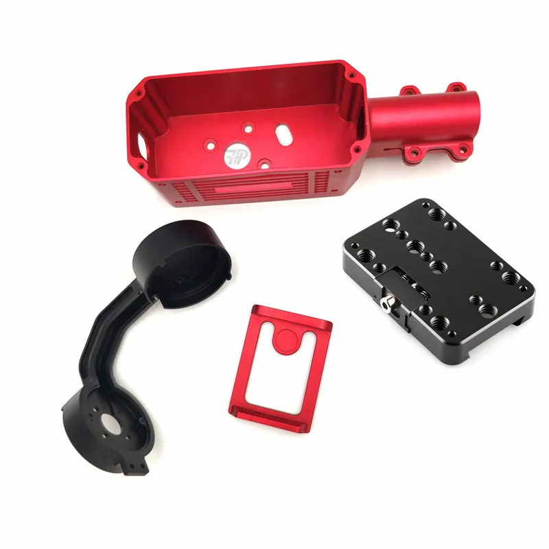 Shanghai изготовленные на заказ прецизионные металлические алюминиевые детали, обработанные сервисные фрезерные аксессуары с ЧПУ от производителя