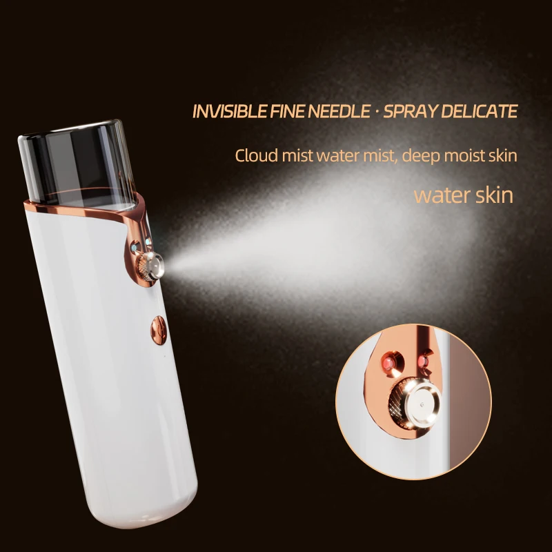 handheld Oxygen Facial Machine Face Care Deep Hydration Beauty Tools Face Steamer Facial Airbrush Water Oxygen Injector