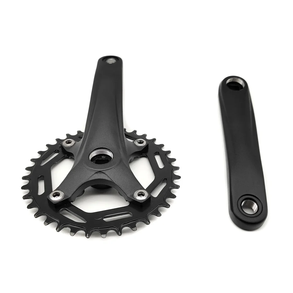 bicycle crank set for folding bike single speed SUNRUN CHIWAVE WING-2011 32T/34T/36T(steel)  chainwheel and crank set