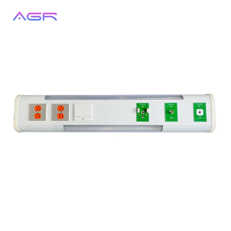 Hospital Aluminum Profile Bed Head Unit Bed Head Panel Bed Console Panel medical Ward Nursing Equipment