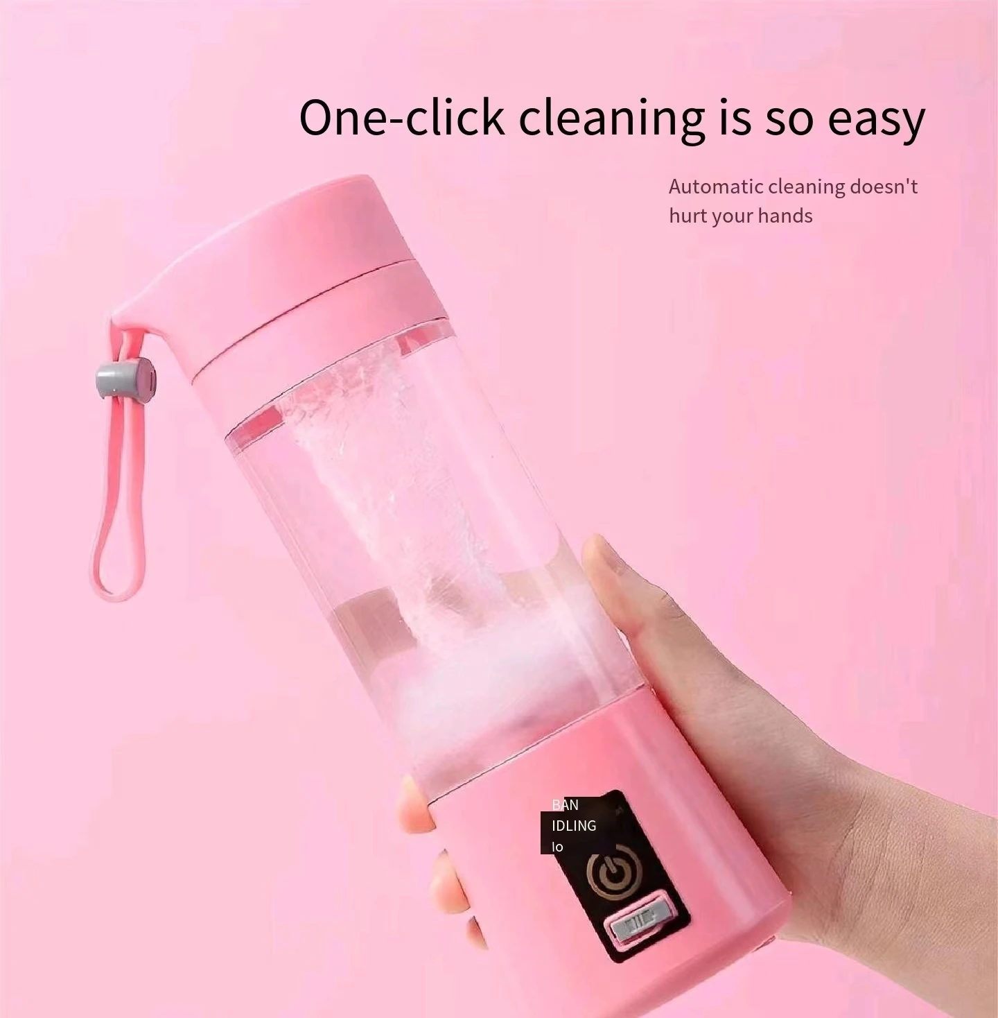 Mini Fruit Juicer 6 blades home USB charging multi-function portable juicer cup