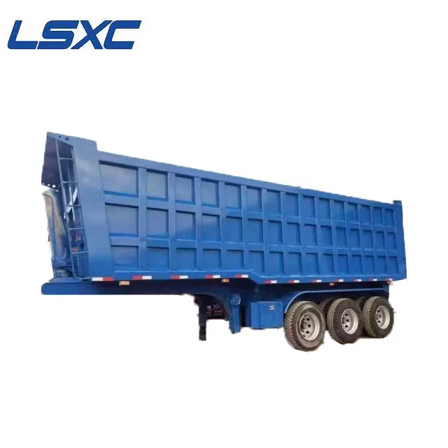 2024 недорогой погрузочный 3-осевой самосвал