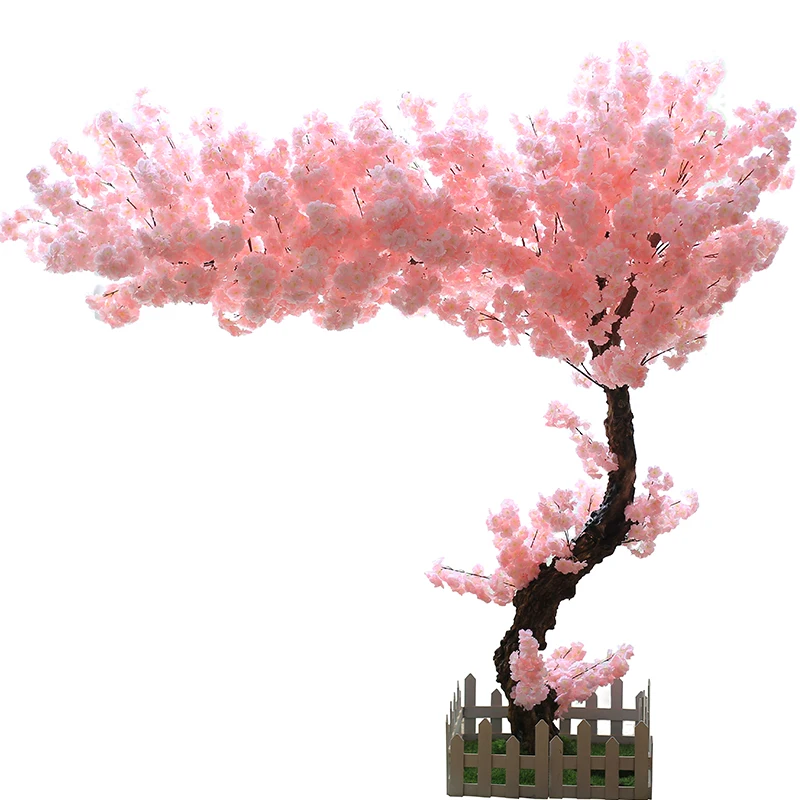 High quality whatever size/color custom Cherry Blossom Tree Wholesale artificial cherry blossom flower tree