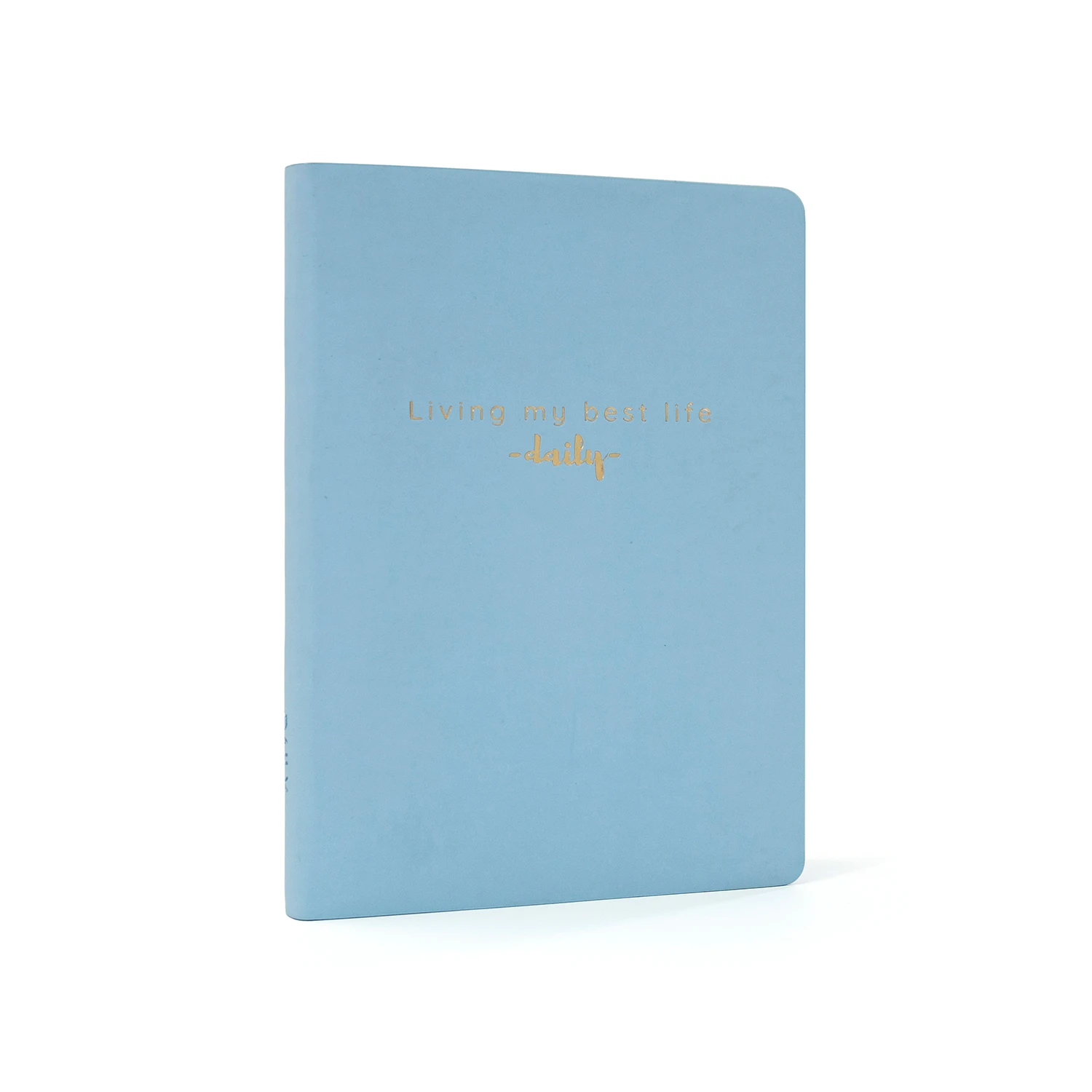 Custom Printing Undate Minute Affirmation Goal Bullet Dotted Journal Leather Diary Weekly Daily Planner