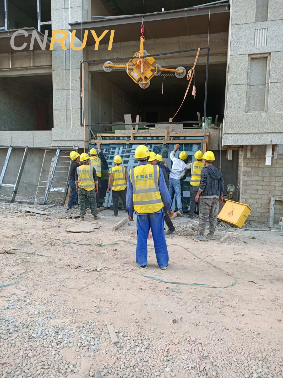 hot sale crane glass lifter electric marble lifter electric vacuum glass lifter 400kgs