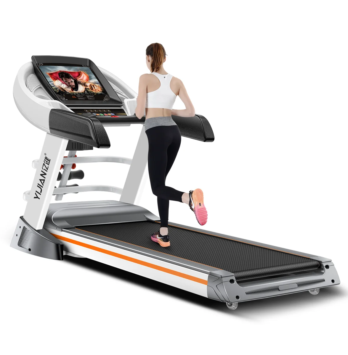 Lowest Noise Self-unpowered Running Machine Smart Incline Vacuum Treadmill Commercial