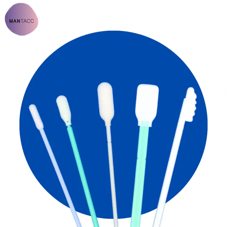 Customized Disposable Oral Swab Break Point 78mm Sponge Tip Sterile Swab For Experimental Research Pathogen Detection