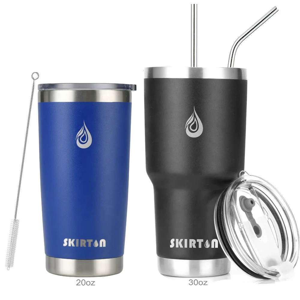 Современный Герметичный вакуумный изолированный двухстенный стакан из нержавеющей стали 30 унций с крышкой соломы yeticooler tumbler