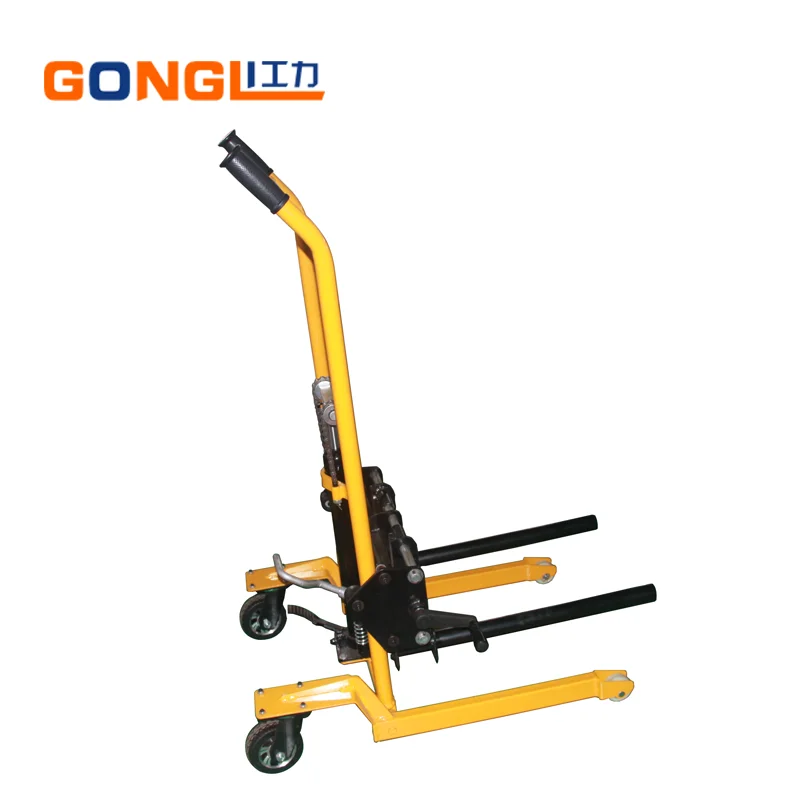 
Portable Paper Roll Transport Hydraulic Forklift 200KG Small Stacker 
