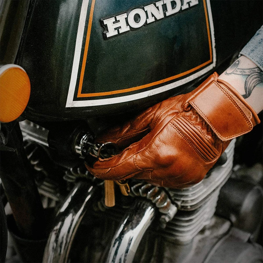 Motorbike Manufacturer Custom Motorcycle Gloves Motorbike 5 Finger Hand Riding Gloves