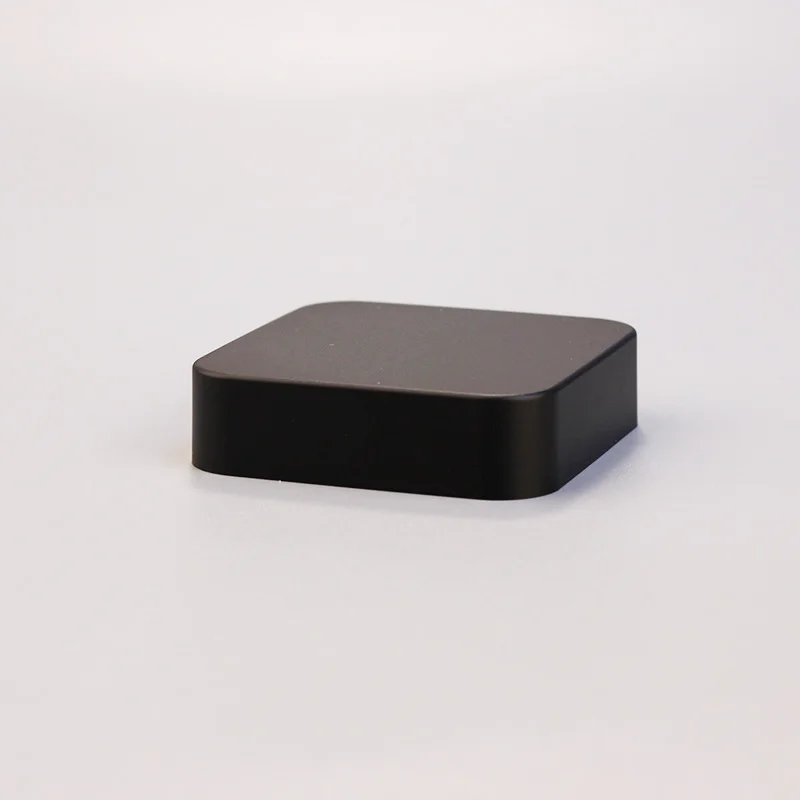 
High Quality Classic Design Square Cosmetic Cream Jar Acrylic Skin Care Cream Jar Crystal Double Wall Cosmetic Container 