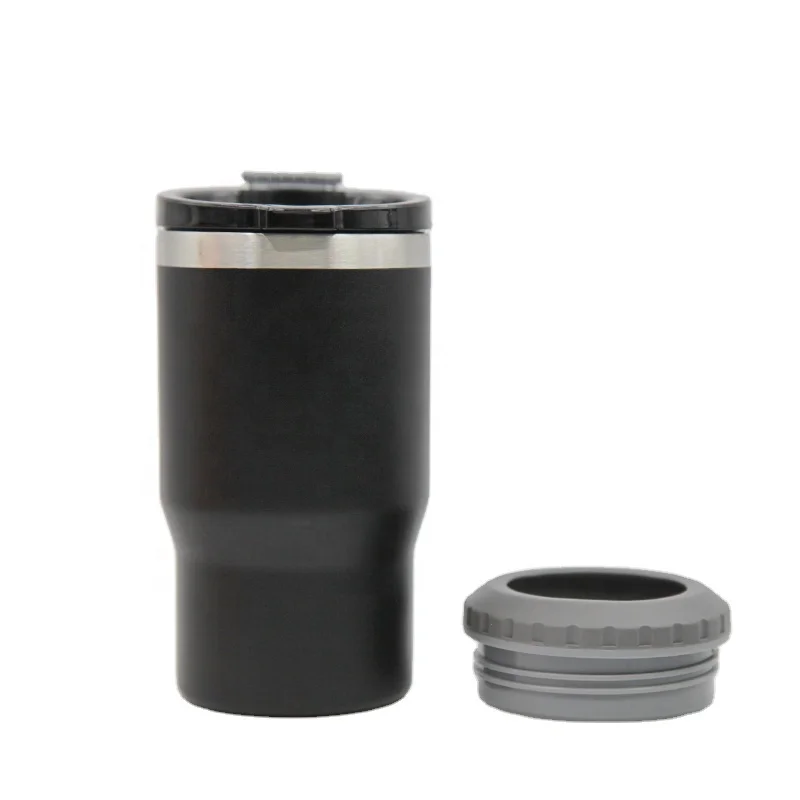 RTS 14oz can beer cooler stainless steel 304 Vacuum Insulated 14oz Drinking Cup 4 in 1 Beer Chiller