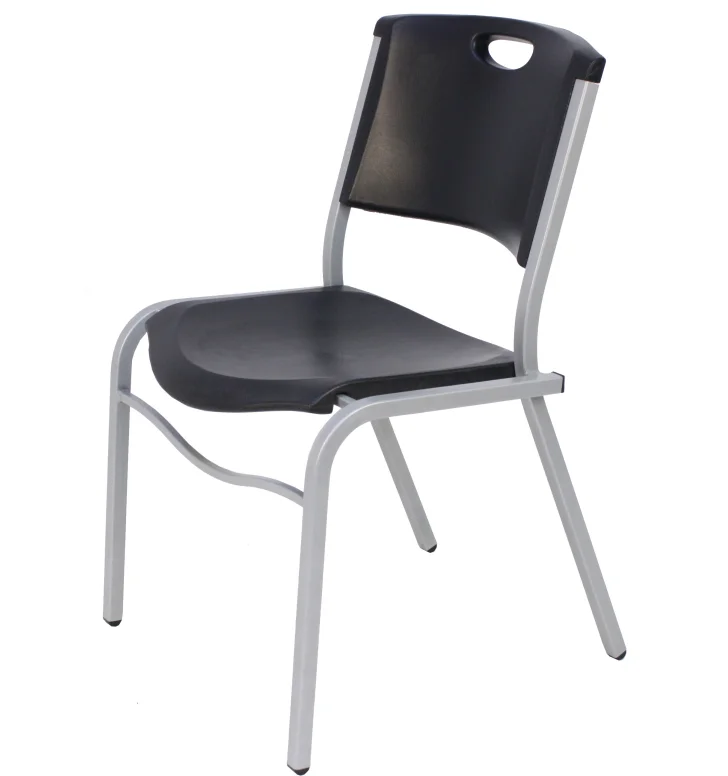 Banquet chair stackable steel modern conference chair