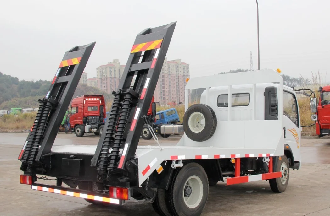 Sinotruk Howo flatbed transport truck 4x2 flatbed recovery truck for sale in india