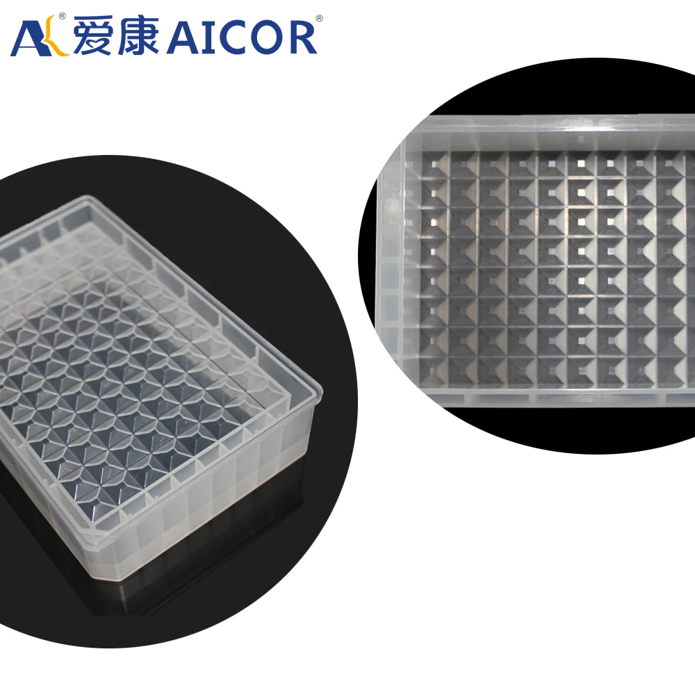 195ml Deep well plate  96 Individual Channel PP polypropylene Reagent Reservoir Widely Used High Quality Laboratory  pcr